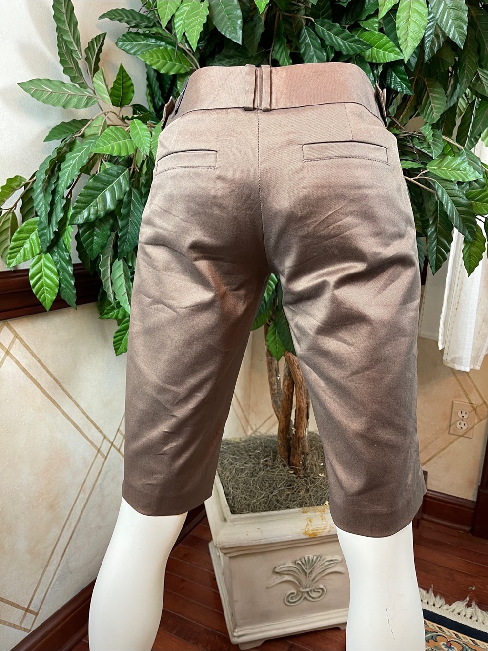 THE LIMITED LIGHT BROWN 14” INSEAM SHORTS - Picture 5 of 11